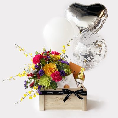 Celebration Hamper with Balloons Small