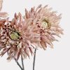 Dahlia Spray Light Pink Artificial Faux Flowers