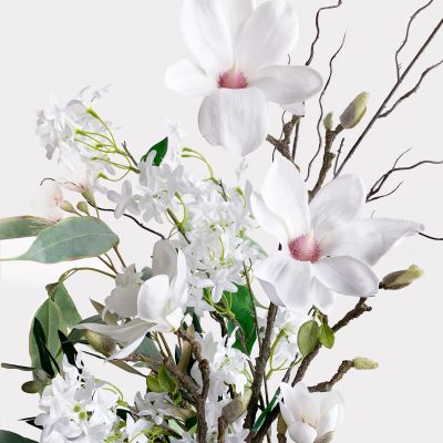 Fresh & Forever - Real and Artificial Flowers Blended Arrangement
