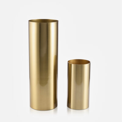 Metallic Gold Vase