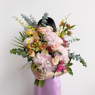 Hydrangea Bliss Bouquet Lifestyle