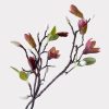 Magnolia Bud Branch Artificial Faux Flowers