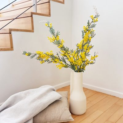 Mimosa Spray Artificial Faux Flowers