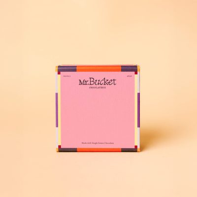 Mr Bucket chocolate box 4pc closed