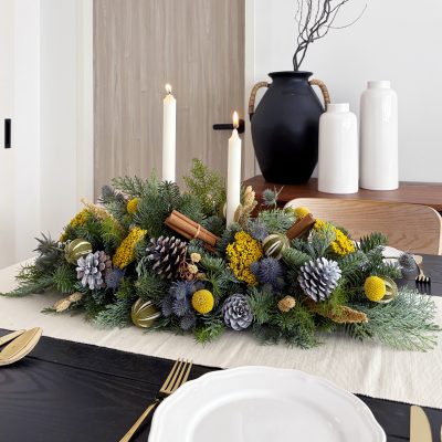 Christmas O Holy Night Table Garland