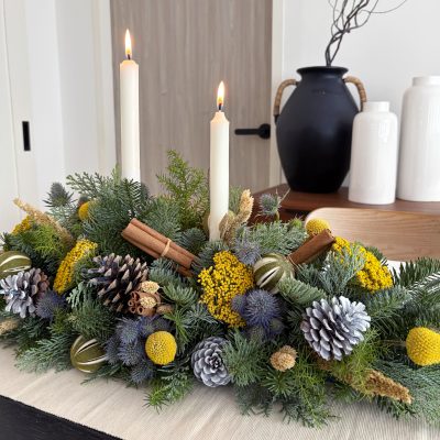 Christmas O Holy Night Table Garland