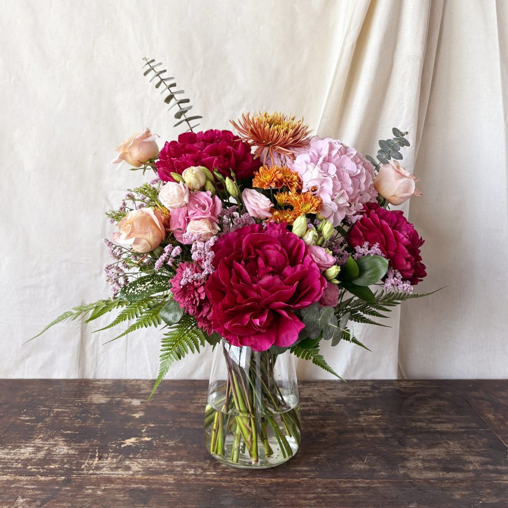 Peony Rouge Red Peony Bouquet
