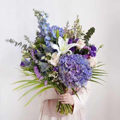Pretty In Purple Hand-tied Bouquet