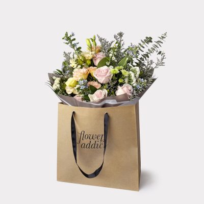 Mother's Day Sweet Embrace Bouquet Wrapped in Bag