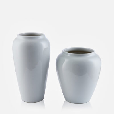 Whisper White Ceramic Vase